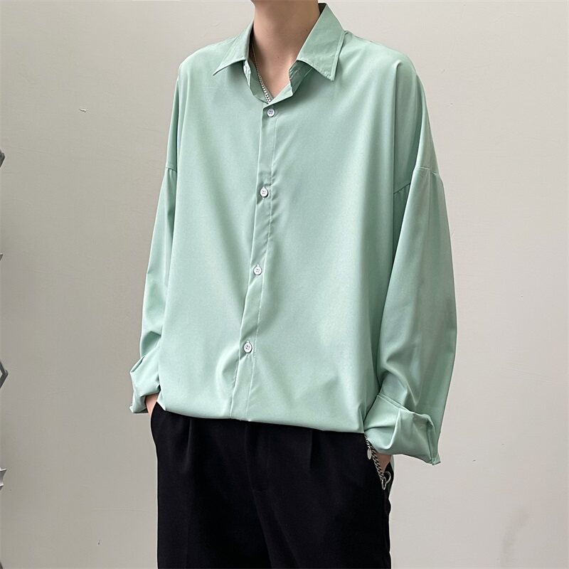 港风春夏款男装休闲衬衫长袖韩版夜店翻领衬衣CS170P30,男装衬衫,星座1013-1