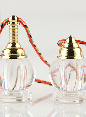 结缘透明圆形可打开嘎乌盒