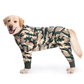 大狗衣服薄款 可穿金毛拉布拉多中大型犬宠物护肚防掉毛四脚衣 四季