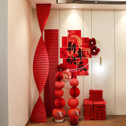 2026新年布置装饰品马年灯笼