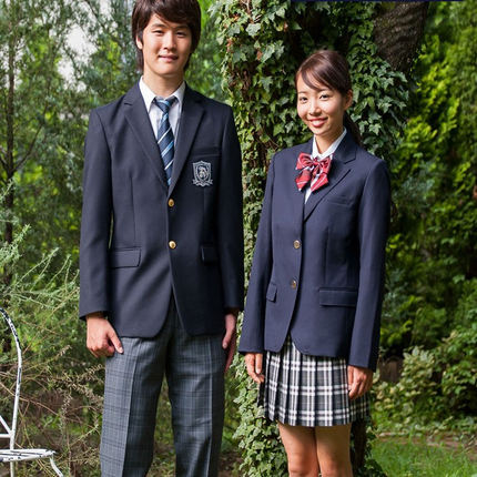 羊毛西装基础款JK西服两粒扣学院风JK制服修身小西装日系女WS02