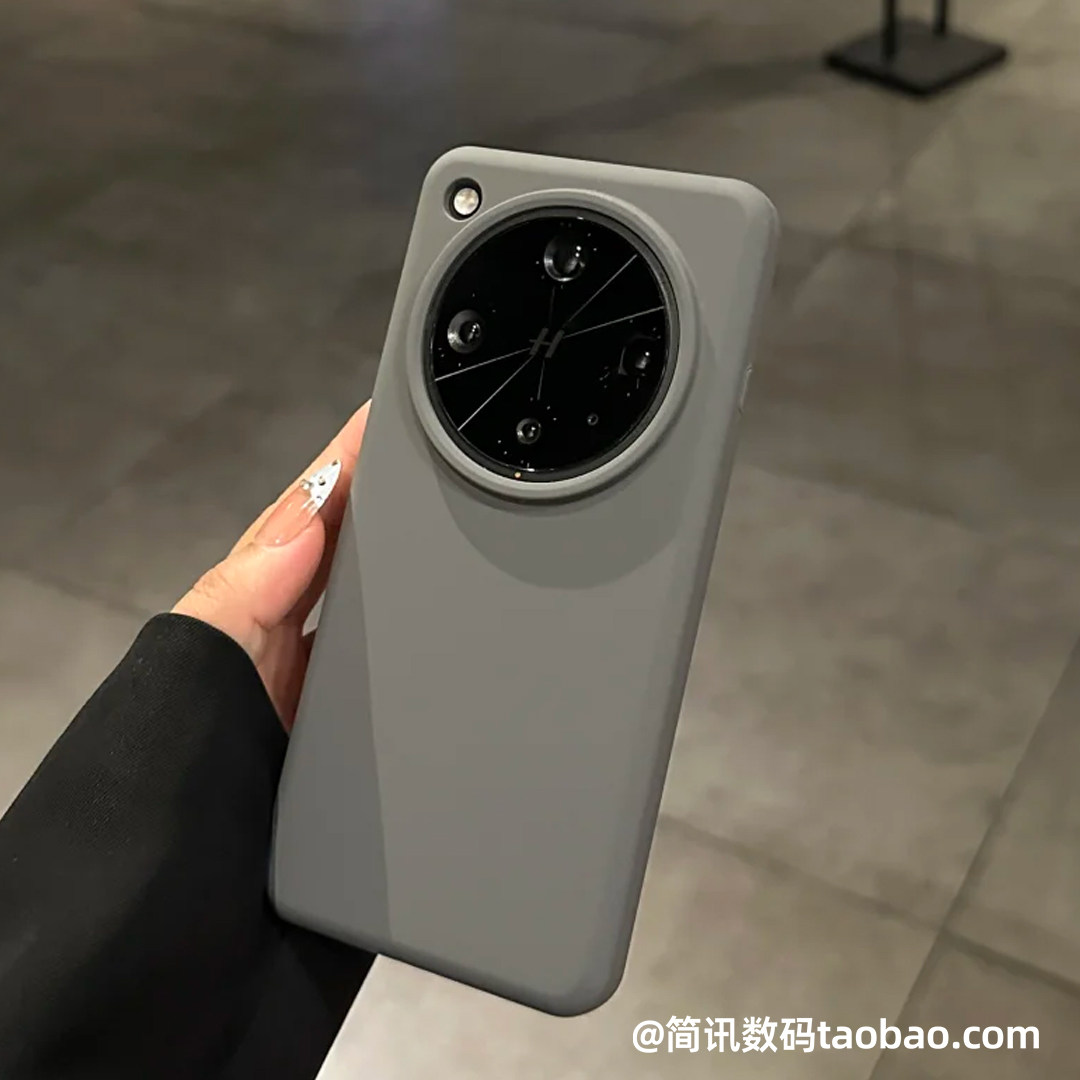 轻奢碳灰色适用OPPOFindX8s+/x8Ultra手机壳软糯液态硅胶保护套OPPO新款极简风X9pro/X7亲肤感防指纹商务男士