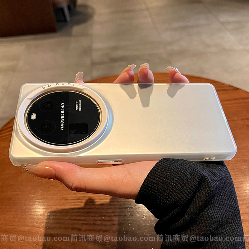 雪白镭射彩银壳适用小米14手机壳Xiaomi14Pro保护套红米Note13雪白12Turbo大孔镜头10pro+男女Civi3硬11ultra