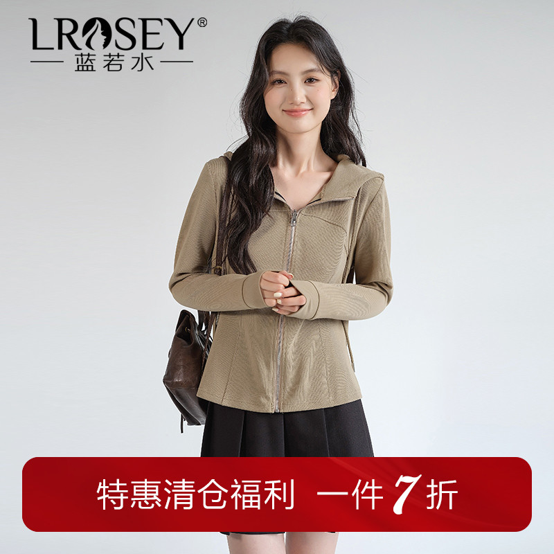 蓝若水韩版修身外套显瘦上衣保暖