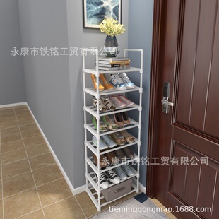 鞋架 多功能组装鞋架进门阳台楼梯口鞋柜 不锈钢跨境鞋柜