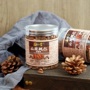 2025潘仁堂临安原香味山核桃200g*1罐坚果罐装特产高品质饱满新货
