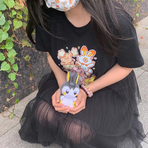 精灵宝可梦仙子精灵T恤可爱