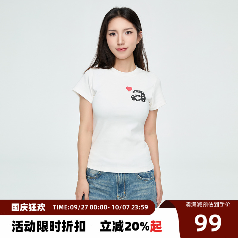 【Endweep官方店】a字爱心短袖T