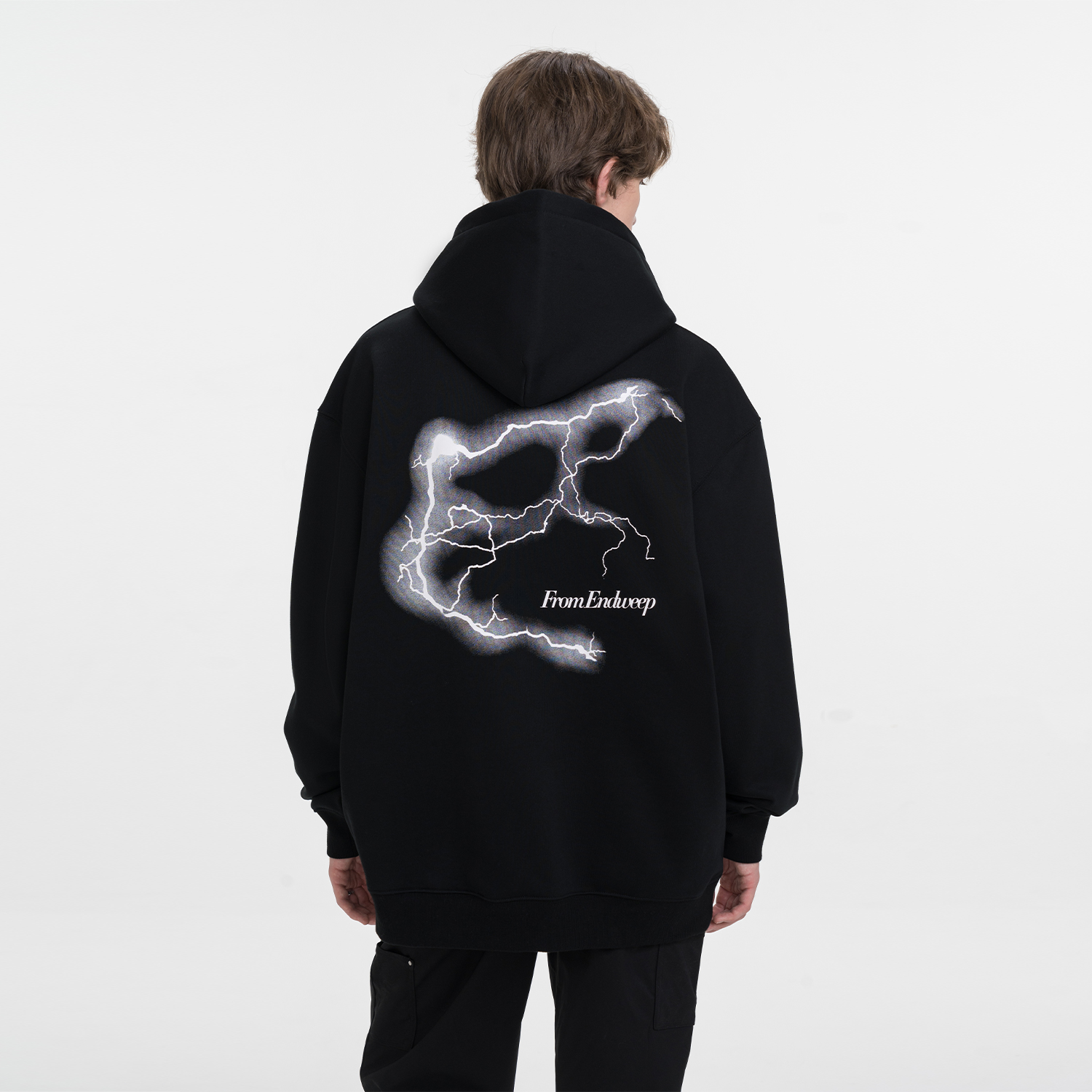 Endweep宽松休闲Endw闪电卫衣