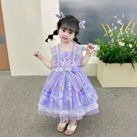 Сиреневая заколка для волос