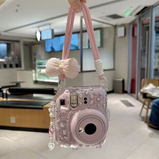 拍立得mini12 mini13水晶壳保护壳保护套透明壳