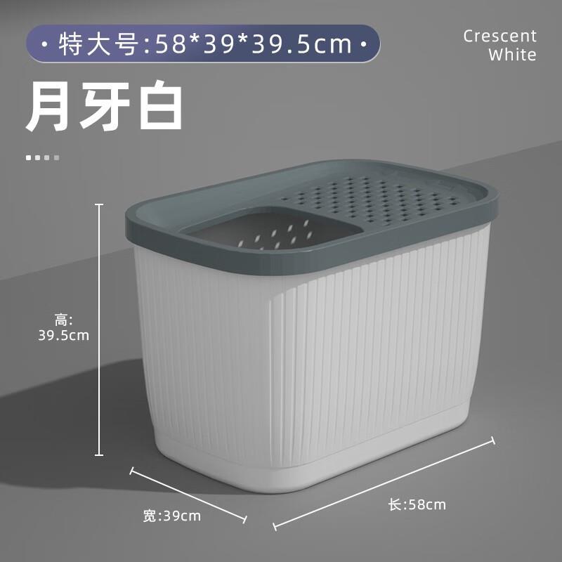 YWZR猫砂盆全封闭顶入式超大号桶特大猫厕所防外溅砂猫咪用品猫沙