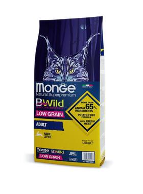 梦吉(MONGE)来野系列天然低谷成猫粮 野兔配方1.5kg