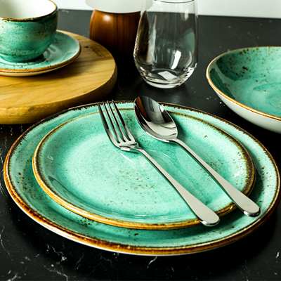 steelite工艺湖水绿系列餐具