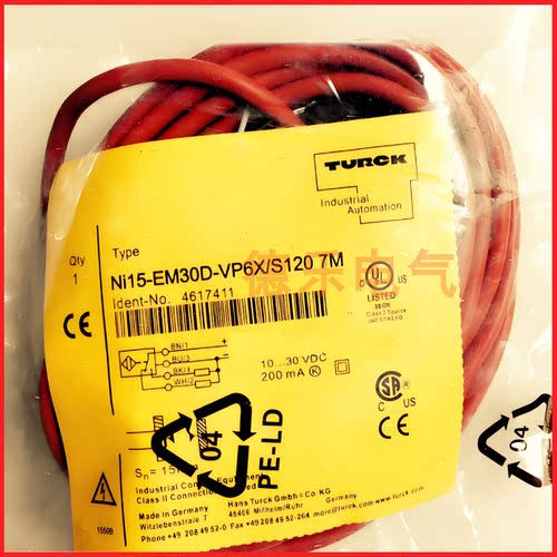 图尔克耐高温开关BI2-EM12D-AP6 BI5-EM18D/NI15-EM30D-VP6X/S120
