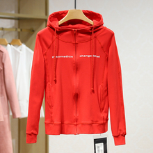 品牌女装 外套秋装 百搭连帽系带显瘦短款 2019年新款 包邮 意
