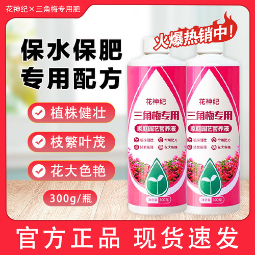 三角梅开花专用营养液肥养花枝