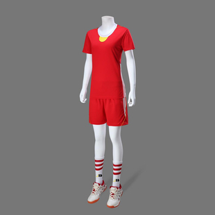 短袖 男羽毛球服乒乓球服女学生气排球衣训练队服 排球服运动服套装