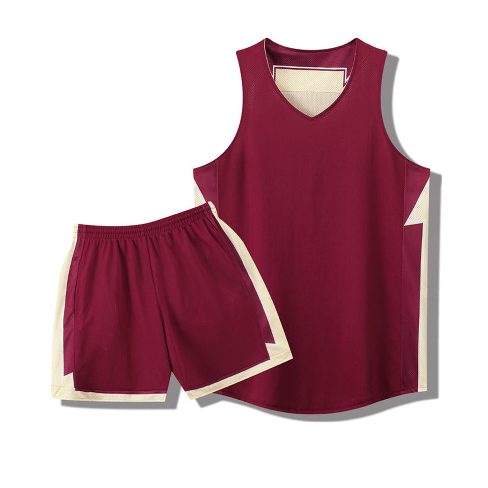 新款双面篮球服套装男女学生队服定制双层透气两面穿背心球衣印号