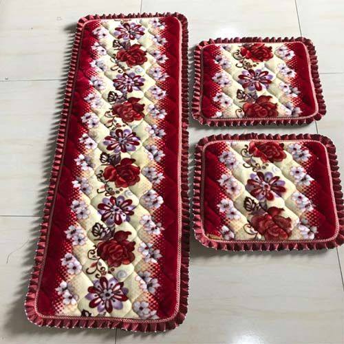 老式木沙发垫冬防滑加厚毛绒实木沙发垫子四季通用春秋椅坐垫三人