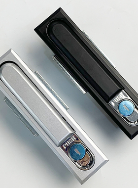 海坦MS818平面锁 配电箱柜门锁 MS480-1-2开关柜机械锁动力箱锁具