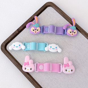 可调节背带裤 防掉夹宝宝吊带裙肩带固定卡扣 防掉肩神器儿童背带裤