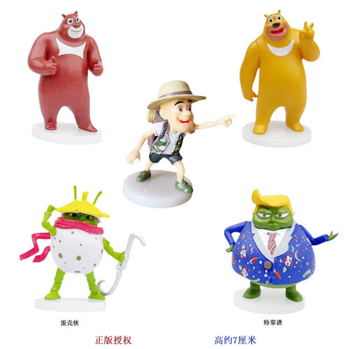熊出没特靠谱蛋壳侠大熊二光头强