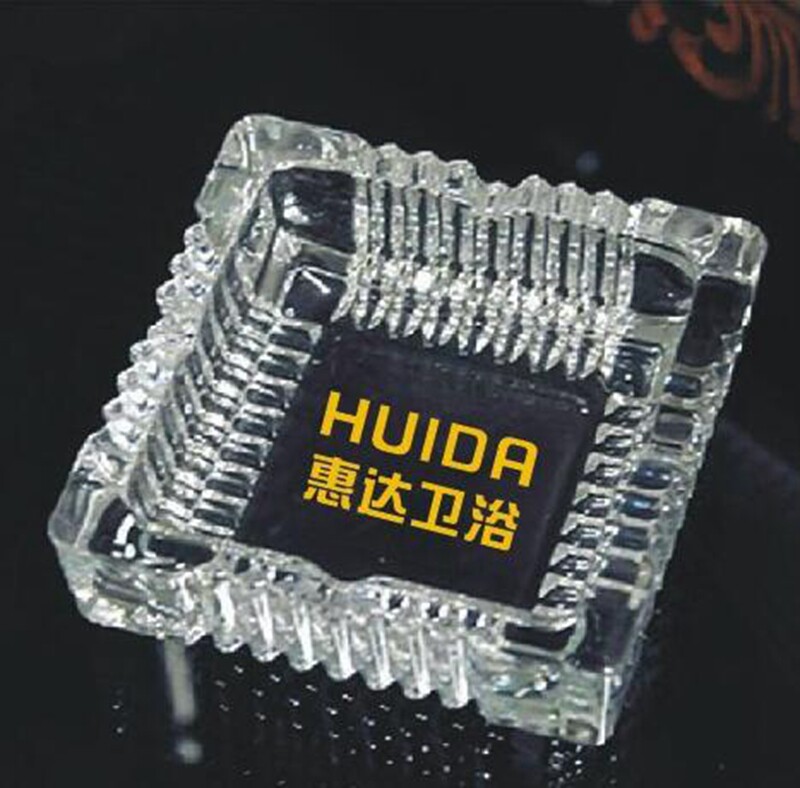 定制广告烟灰缸印字LOGO大号玻璃烟灰缸酒店用定做小礼品赠品纪念