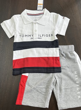 90-140夏装新品男童polo衫两件套帅气时尚潮流短袖短裤百搭休闲