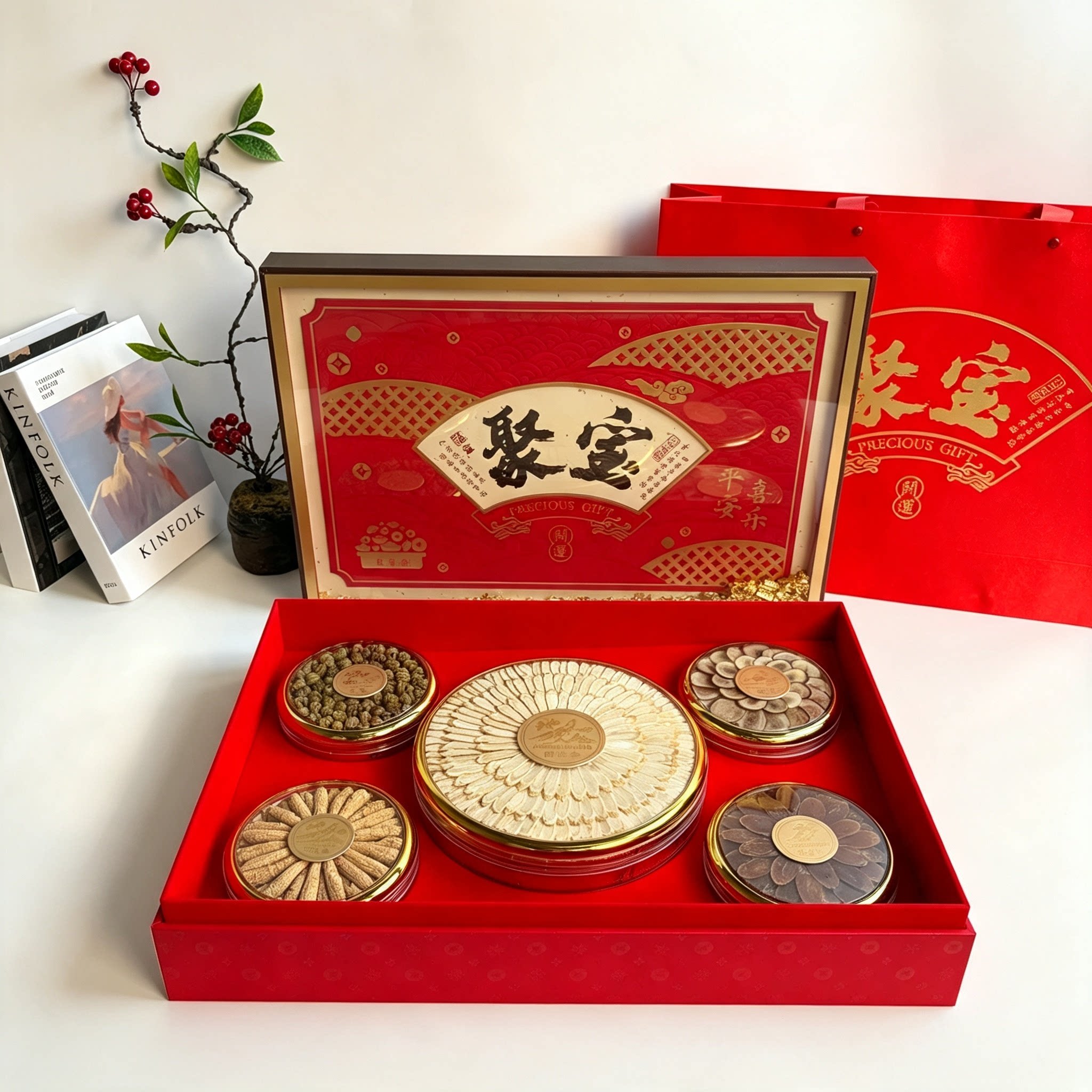 西洋参礼盒中秋春节送礼伴手礼送西洋参及其制品