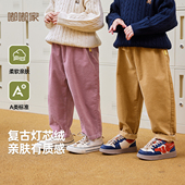 子春款 男童裤 儿童长裤 春季 潮流 嘟嘟家宝宝休闲裤 男宝下装 纯色春装