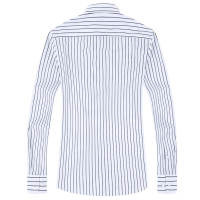 var high-end DP ready-to-wear no-iron men's shirt, wide striped business base, long-sleeved casual top, Spring and Autumn new style thumbnail 3