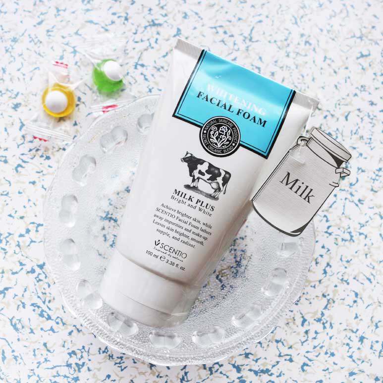 泰国正品beautybuffet q10 牛奶洗面奶 补水滋润深层洁面乳女进口