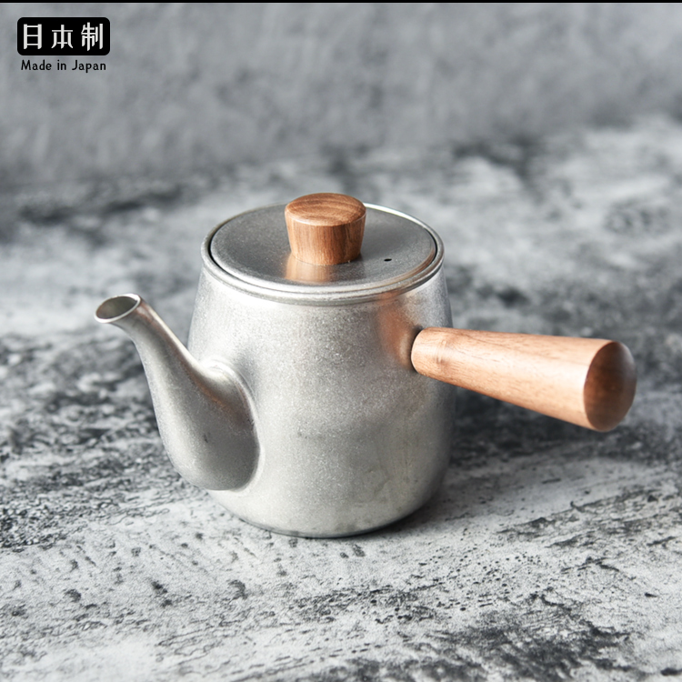 日本进口宫崎制作所不锈钢小茶壶