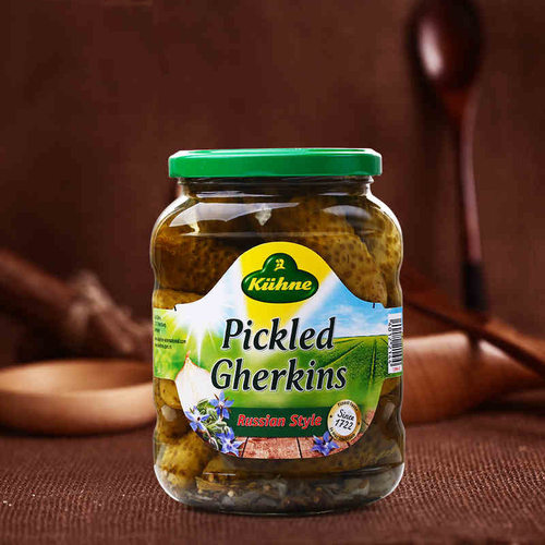 德国进口Kuhne腌黄瓜冠利酸腌菜