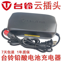 台铃电动瓶车充电器48V60V72V64V36伏12ah20AH32ah35安时云插头付