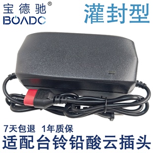 台铃电动瓶车适配充电器48V60V72V12ah20AH32ah35A安云插头宝德驰