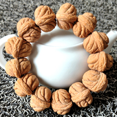 包邮 26mm矮桩霸王龙桃核手串秦岭龙纹桃胡佛珠菩提男女款 原创精品