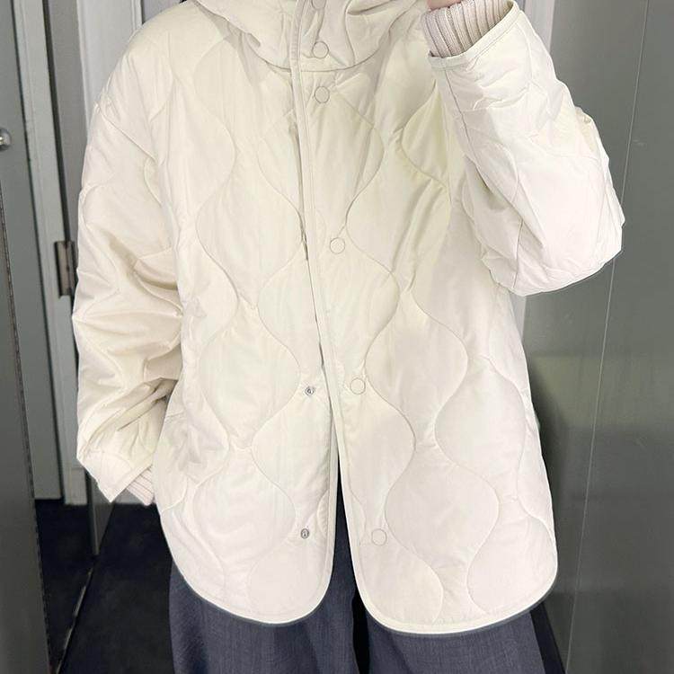 cddily通勤羽绒中长款长袖