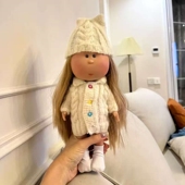 24cm西班牙土豆娃娃mia公仔裸娃套装 华德夫女孩跨境工厂直销DIY娃