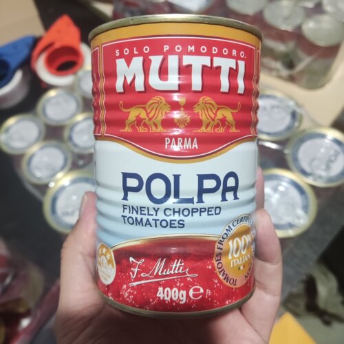意大利进口慕意 Mutti Polpa FINELY CHOPPED碎番茄罐头400g
