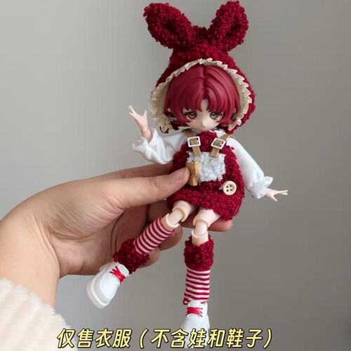 新年服冬季娃衣8分甄嬛12分ob11-17厘米甜一二三代阿巳体bjd衣服
