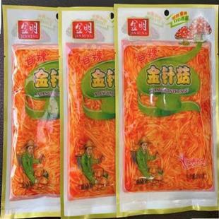 金明香辣金针菇200g*8袋开袋即食开胃凉菜下饭菜