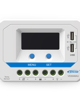 30A 12V24V36V48V30a四种电压 VS3048AU 太阳能电池充放电控制器