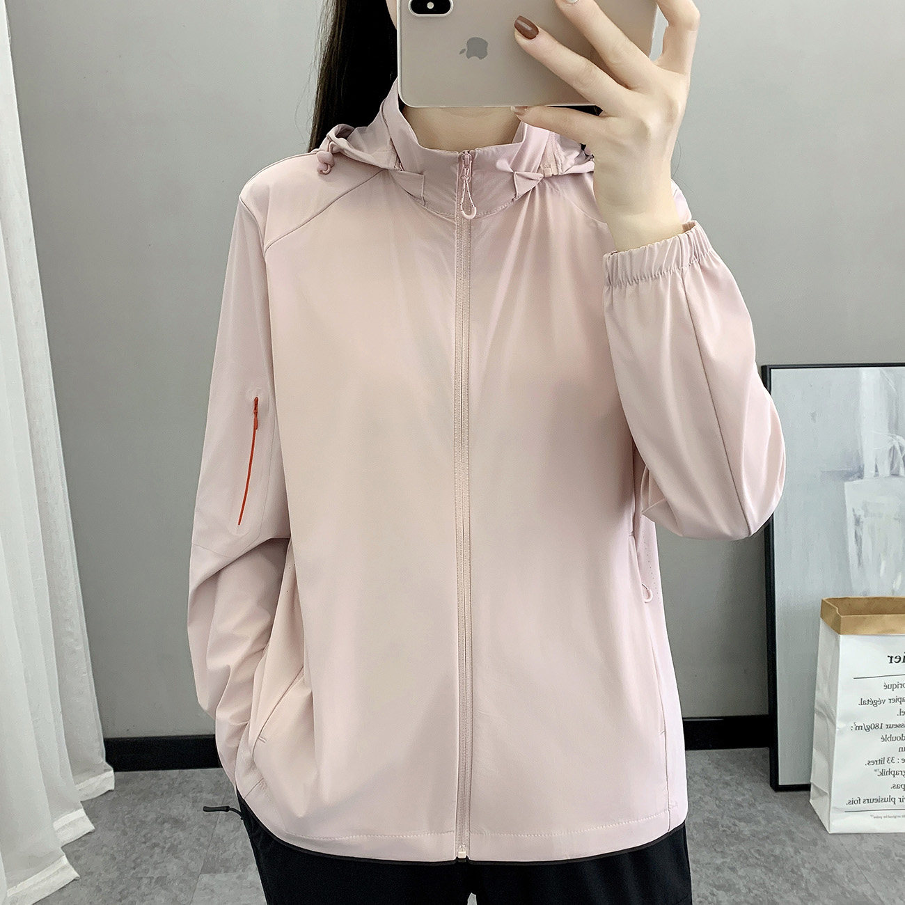 防晒衣女2026新款夏季轻薄款冰丝户外开衫外套宽松防紫外线防晒服