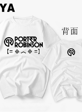 DJ波特·罗宾逊Porter Robinson电子音乐电音周边短袖T恤百大定制