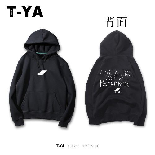 秋冬长袖印花套头卫衣男女款同款