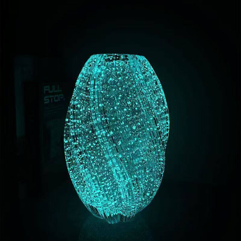 与花同行 |轻奢简约夜光麦芽糖花瓶摆件水养鲜切花玫瑰百合风,家居饰品,花瓶,淘宝优惠券,粉丝福利购,淘宝优惠卷