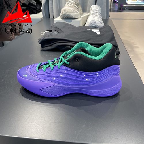 阿迪达斯男2025冬季DAME X利拉德10缓震回弹实战专业篮球鞋KI5950