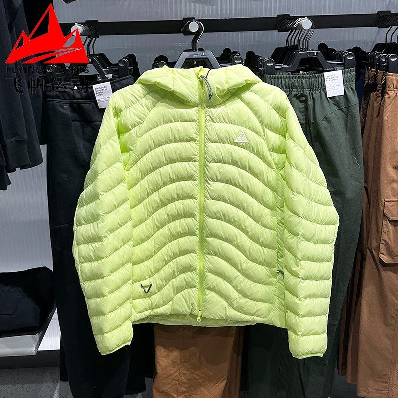 Nike耐克棉服男2025冬季ACG超薄保暖运动连帽夹克外套 HJ3736-736